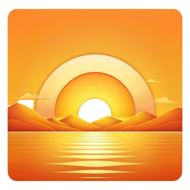 Sunrises  sticker