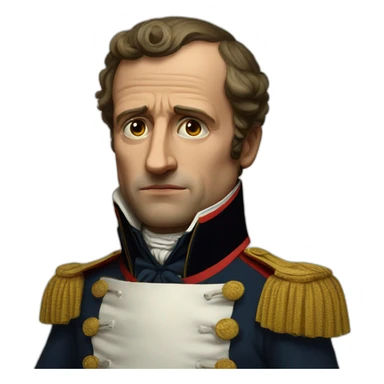 crazy napoleon sticker