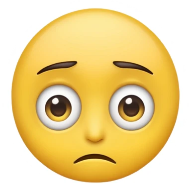 side eye emoji with the rolling eyes sticker