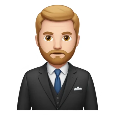 Compliance Boss with light beard , herding policies like a pro sticker