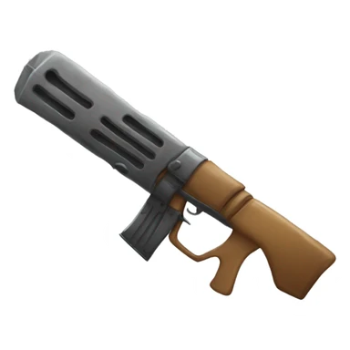 A weapon with a whp like shape sticker