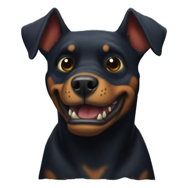 rottweiler murloc sticker