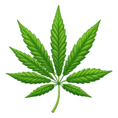 Marijuana plant emblem with 420 writing  sticker