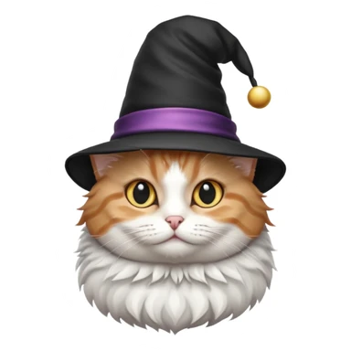 mèo đội nón ảo thuật sticker