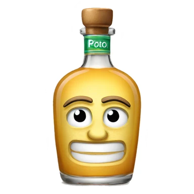 Patron tequila bottle sticker