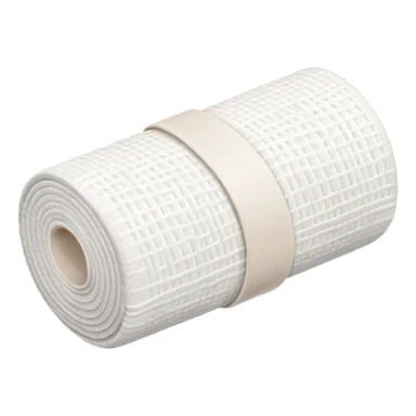 bandage roll, no blue  sticker
