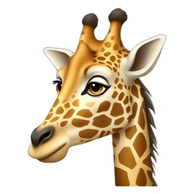 Girafe WOMAN sticker