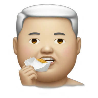 kim-jong-un-starving sticker