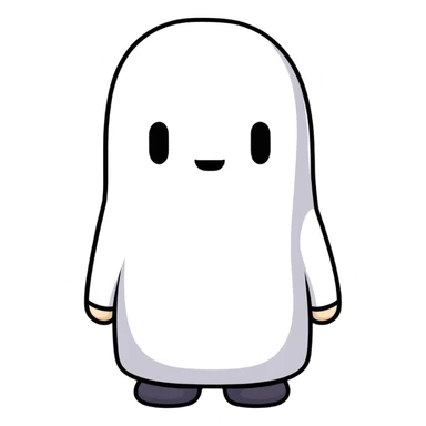 No-Face character from Spirited Away sticker
