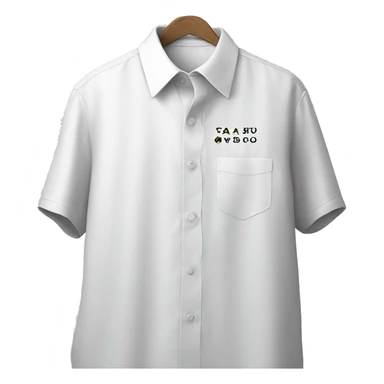 TCS written on shirt sticker