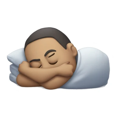 Half asleep  sticker