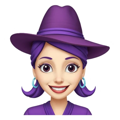 YZMA with her hat sticker