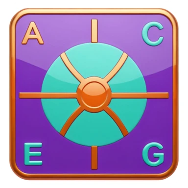Generate 8 unique emoji-style icons representing chemical element tiles, atomic symbols, colorful science grid blocks, and laboratory chemistry themes. sticker