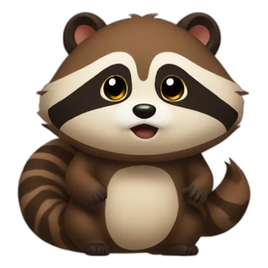 tanuki sticker