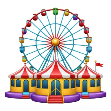 amusement park games sticker