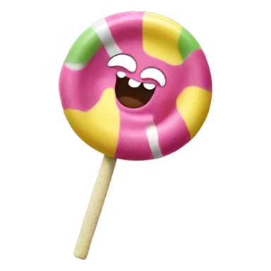 Sour candy sticker