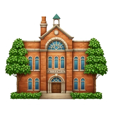 Vintage academia university  sticker