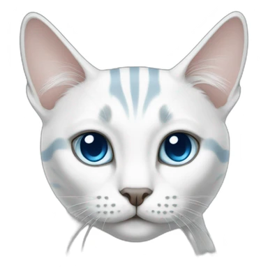 white-cat-with-grey-stripes-full-body-blue-eyes sticker