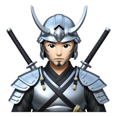 sorayama samurai sticker