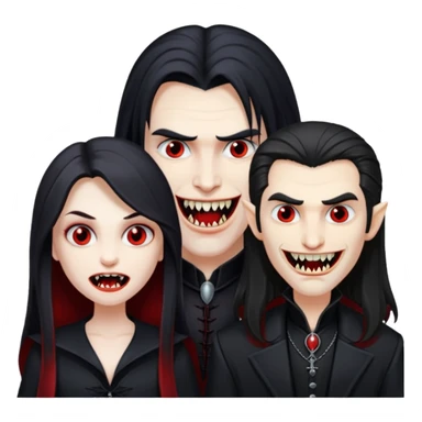 vampires talking sticker
