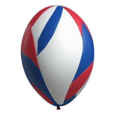 Ballon de rugby équipe de France sticker
