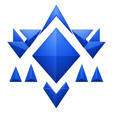 Royal Blue Aesthetic Deco sticker