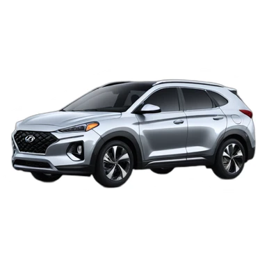 Silver Hyundai Ionic 5 sticker