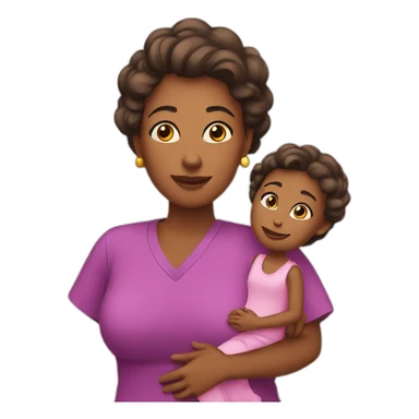 Mama e hija sticker