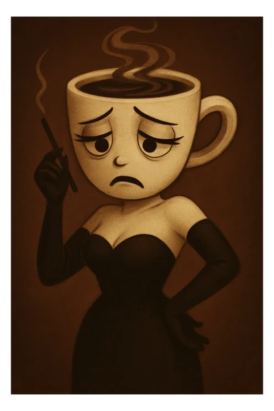 Edit the character in the reference image to have a sad expression while keeping the original style, outfit, and colors exactly as in the reference image. sticker