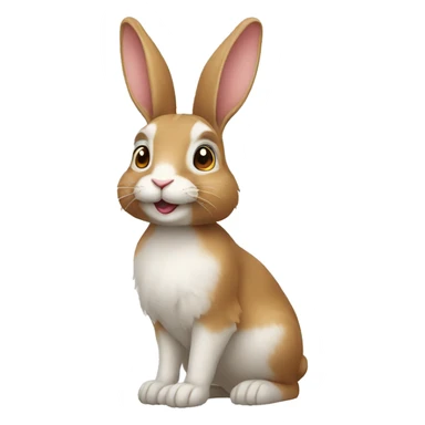 Rabbit sticker