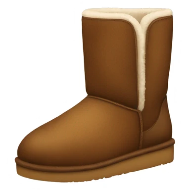 Brown uggs sticker