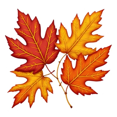 Autmn vibes emoji sticker