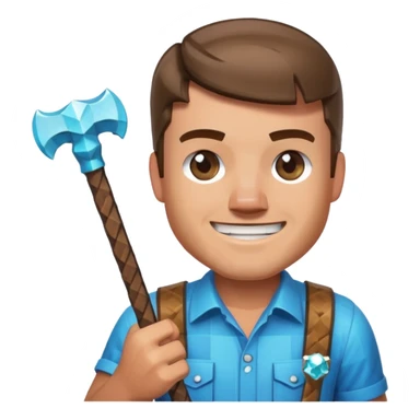 Steve Minecraft sticker
