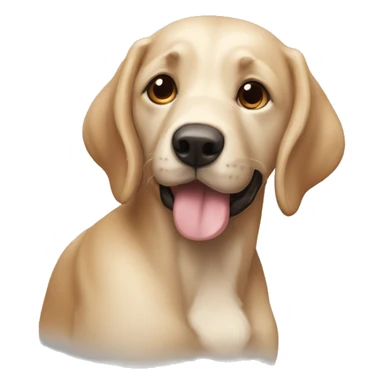 Tanrı ile köpek konuşuyor  sticker