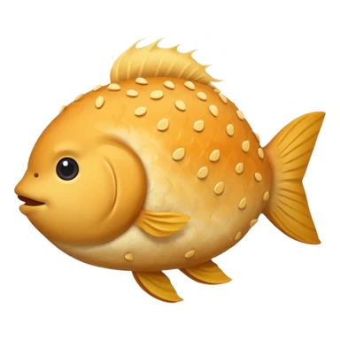 delicous fish-shaped bun like simple emoji for using app with cute bun and 측면에서 바라보는 붕어빵 이미지 sticker