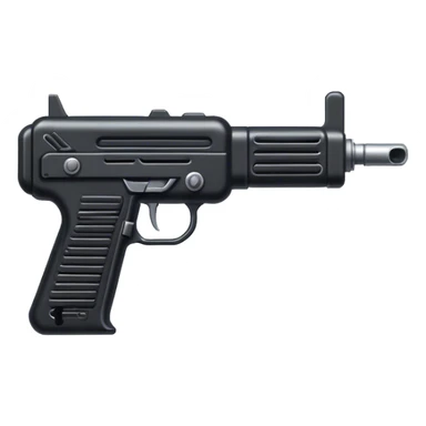 uzi gun sticker