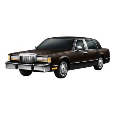 lincoln town car sticker