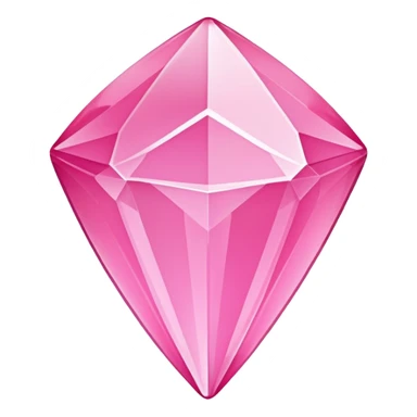pink candy plumbob gem diamond shape sticker