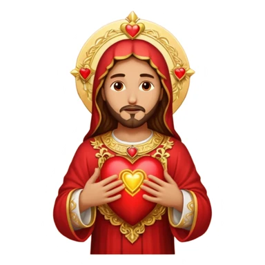 sagrado corazón de Jesús  sticker
