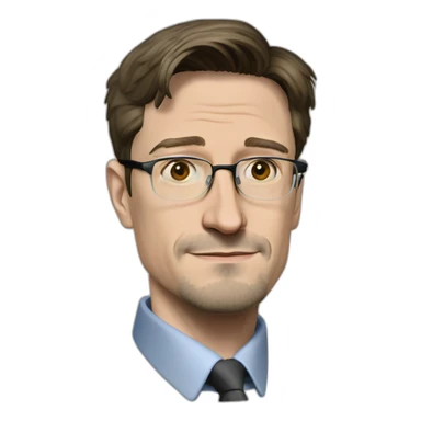 edward snowden sticker