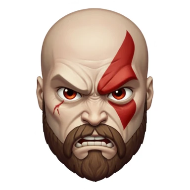 kratos sticker