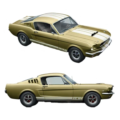 Ford mustang Shelby 1966 sticker
