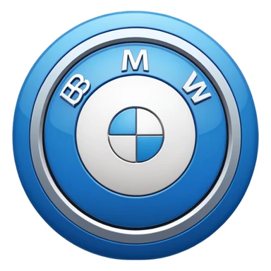 Convert bmw logo to emoji as it is sticker