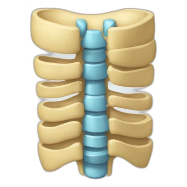 Coluna vertebral sticker