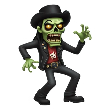 lemmy zombie dancing sticker