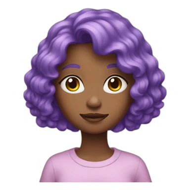 violet pastels sticker