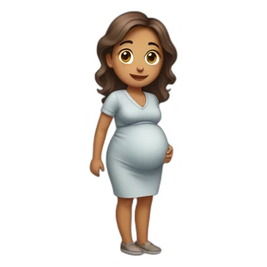 ոաիwaiting for maternity leave sticker