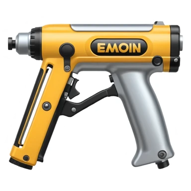 pneumatic nail gun sticker