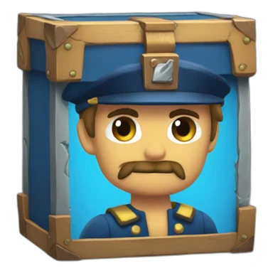 CaptainKirb Box sticker