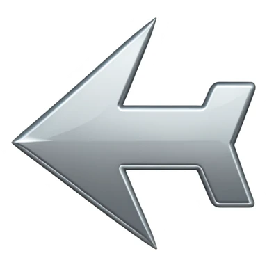 flecha para esquerda sticker